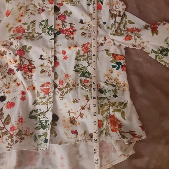 Floral Jean Jacket - Picture 6 of 15